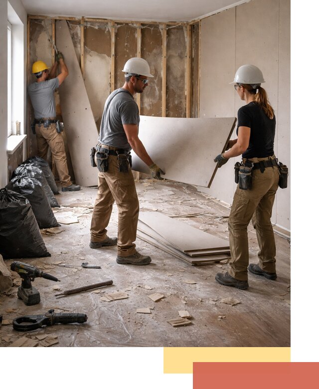 Демонтаж стеновых панелей в бору быстро и аккуратно