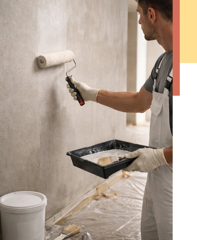 Грунтовка стен в бору от 2286 руб. м2 — быстро, недорого, с материалом | ОТДЕЛОЧНИК-Бор