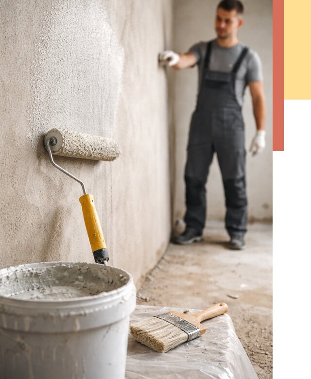 Нанесение бетоноконтакта на стены в бору от 4364 руб. быстро и недорого | ОТДЕЛОЧНИК-Бор