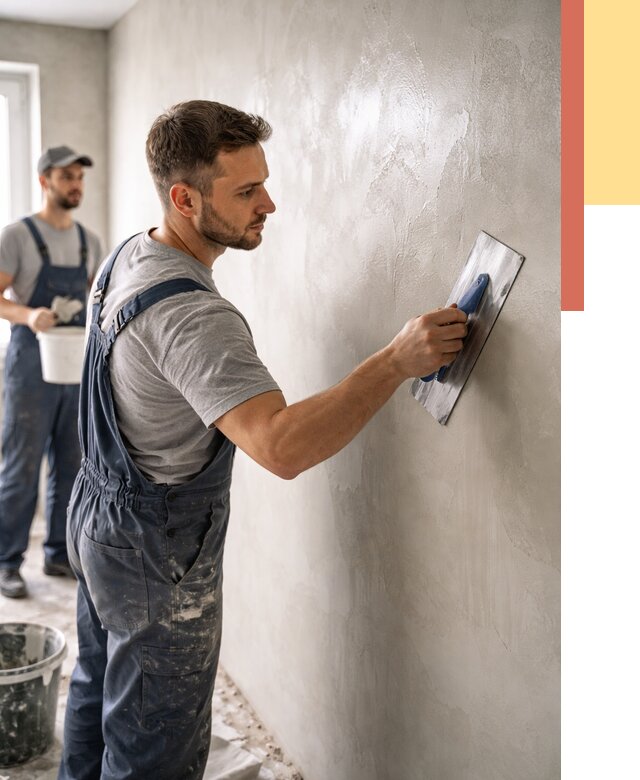 Глянцевание штукатурки стен в бору от 7793 руб. — услуги и затирка | ОТДЕЛОЧНИК-Бор