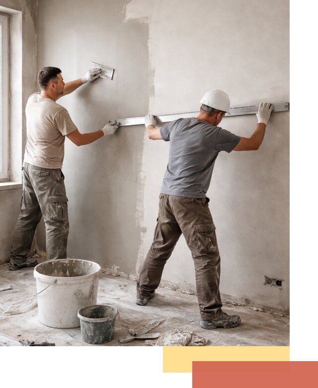 Штукатурка стен под покраску в бору качественно и быстро