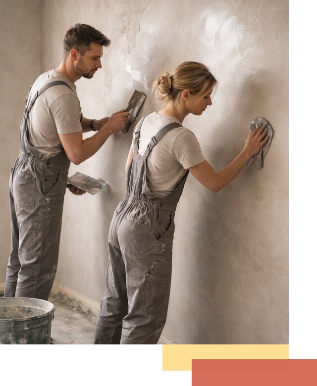 Венецианская штукатурка высокого качества в бору