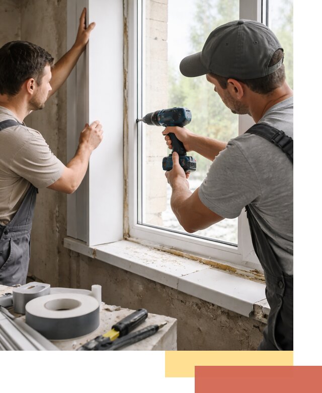 Установка пластиковых откосов в бору быстро и качественно