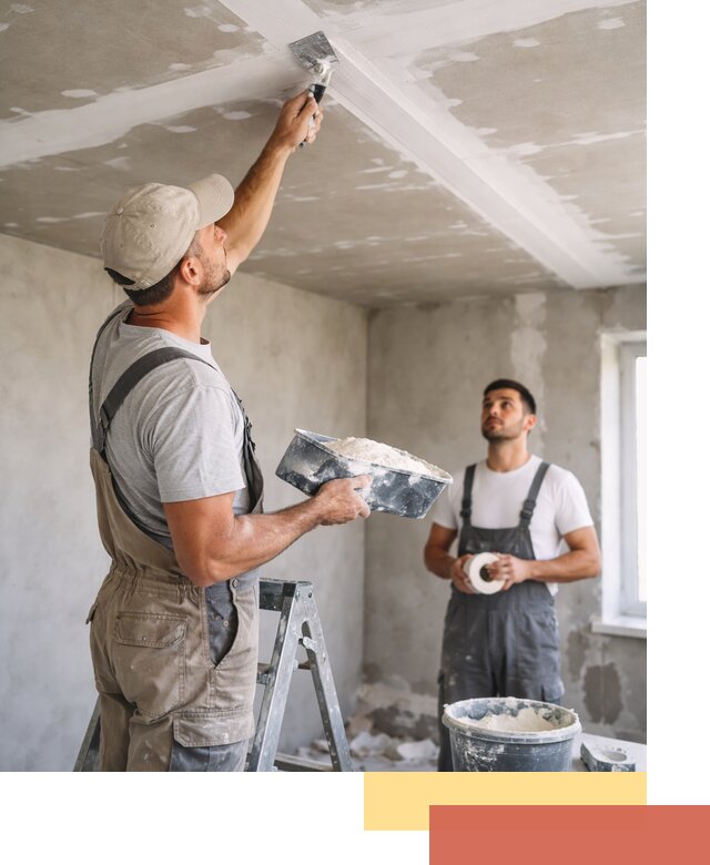 Обработка швов потолка ГКЛ в бору: качественная заделка и шпатлевка