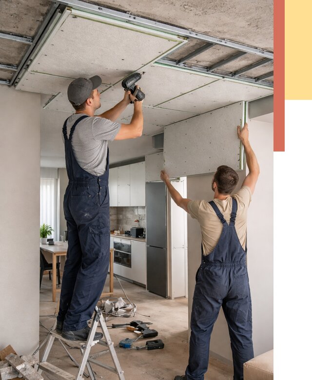 Шумоизоляция потолка панелями зипс в бору от 1922 руб. под ключ | ОТДЕЛОЧНИК-Бор